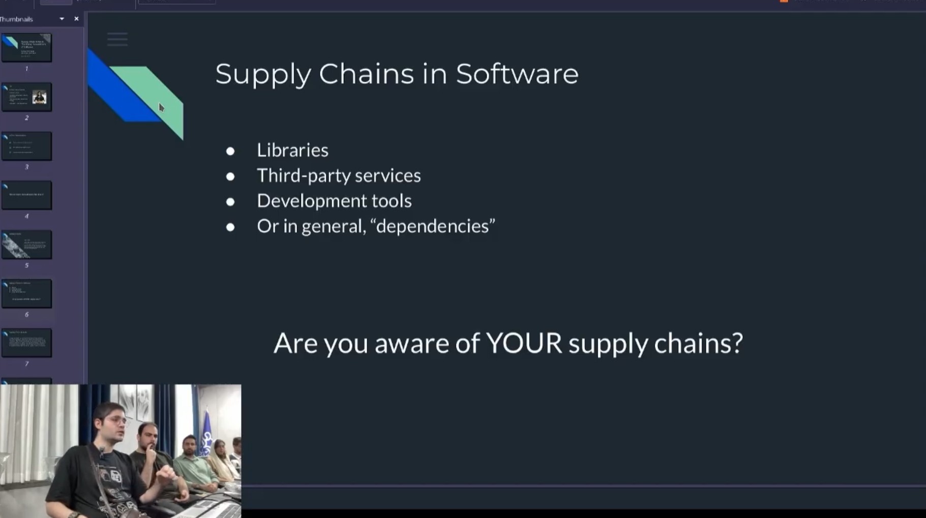 Supply Chain Security talk thumbnail