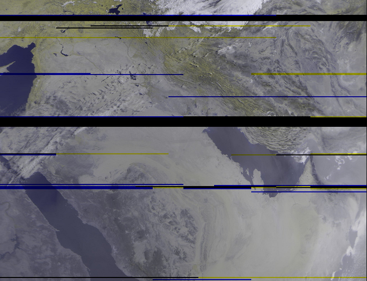 May 21st, 2022, METEOR-M2, same setup